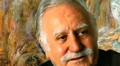 تصویری دیده نشده از استاد فرشچیان در کنار ظریف و مرحوم دعایی
