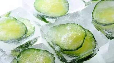 فواید عجیب خیار یخ زده برای پوست
