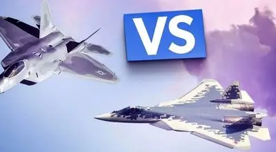 F ۲۲ آمریکایی در مقابل سوخو ۵۷ روسی؛ کدام عملکرد بهتری دارد؟!/ویدیو 