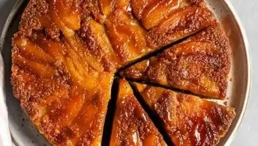 روش تهیه کیک سیب بدون کره مخصوص شب یلدا