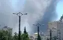 حمله اسرائیل به بلوار اندرزگو در تهران + عکس
