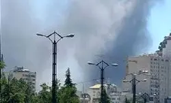 حمله اسرائیل به بلوار اندرزگو در تهران + عکس
