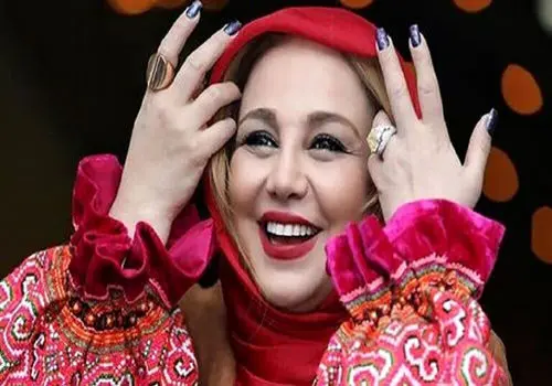 قاطی کردن بهنوش بختیاری از دست دوستان پولکی / عکس