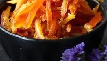 طرز تهیه خلال پوست پرتقال خانگی بدون تلخی
