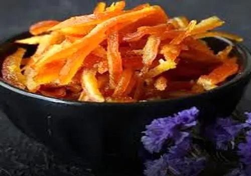 طرز تهیه خلال پوست پرتقال خانگی بدون تلخی
