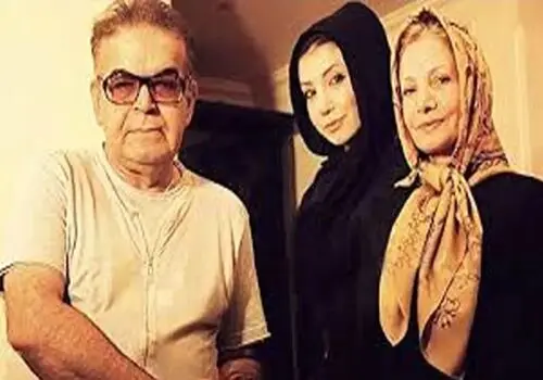  «سحر زکریا» 19 سال قبل با لباس عروس در کنار حمید لولایی