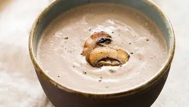 طرز تهیه سوپ قارچ کرمی