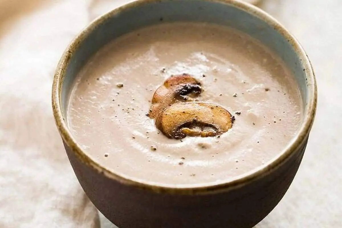 طرز تهیه سوپ قارچ کرمی