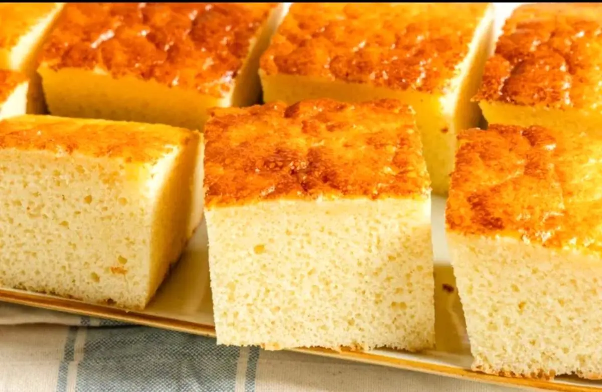 جادوی شیر عسلی؛ کیکی که با چهار ماده جان می‌گیرد