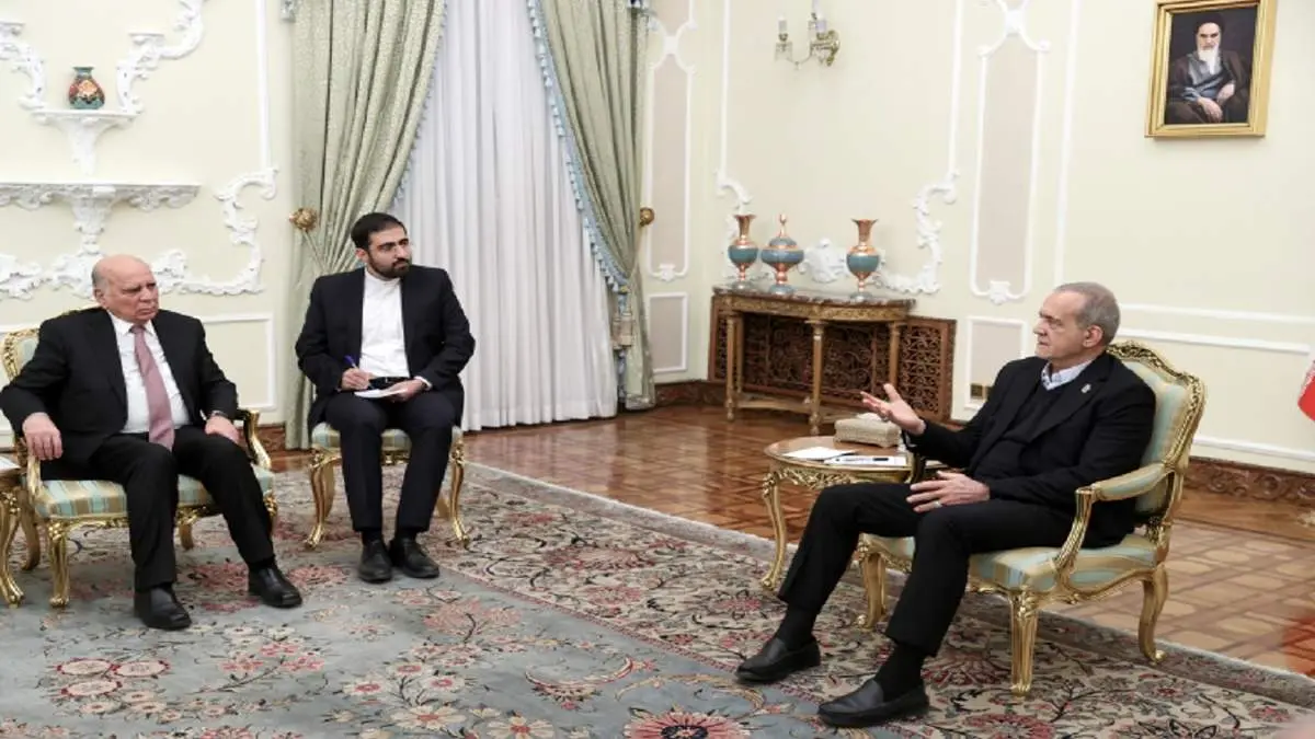 پزشکیان: روابط دو ملت ایران و عراق تا به امروز پایدار بوده و پس از این نیز پایدار خواهد ماند 