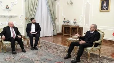 پزشکیان: روابط دو ملت ایران و عراق تا به امروز پایدار بوده و پس از این نیز پایدار خواهد ماند 