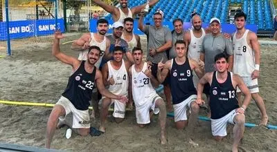 سومین برد ساحلی‌بازان هندبال ایران