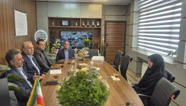 دیدار معاون شعب و توسعه بازار بانک سرمایه با مدیر آموزش و پرورش منطقه 8 تهران