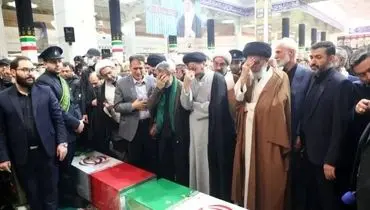 تشییع پیکر وزیر اطلاعات در قم برگزار شد +عکس