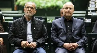 عکسی از پزشکیان و قالیباف در جلسه شورای عالی انقلاب فرهنگی سوژه شد