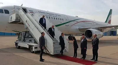 مشروح اظهارات وزیر امور خارجه در بدو ورود به بیروت
