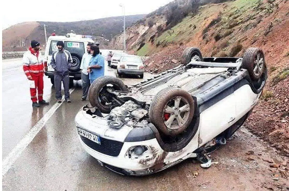 جان باختن ۳۹۶ نفر در تصادفات جاده‌ای