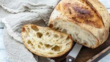 ۵ ماده ساده برای خوشمزه‌ترین نان بدون ورز دادن
