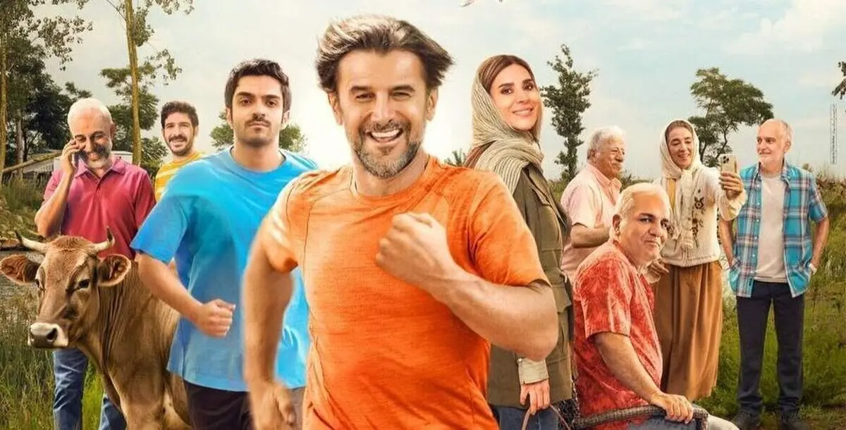 تقدیر سروش صحت از مهران مدیری در پشت صحنه «استخر» + فیلم