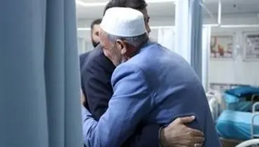 تصویری غم‌انگیز از پدر صابر کاظمی که خبرساز شد