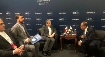 دیدار عراقچی با همتای مصری اش در استانبول