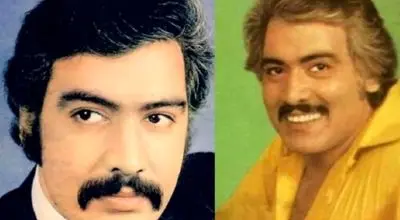 عکس فوق صمیمی منوچهر وثوق و بیک ایمانوردی در دهه 50