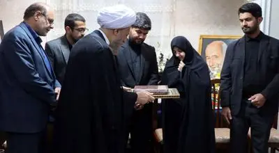 پیام رهبر انقلاب به خانواده شهید غیب‌پرور