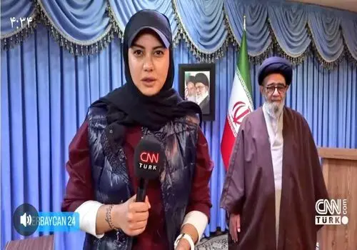  ماجرای حضور جاسوس خبرنگار سی ان ان در محل سقوط بالگرد شهید رئیسی+ فیلم