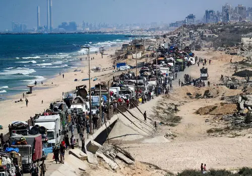 هزاران فلسطینی در پی دستورات تخلیه اسرائیل فرار کردند