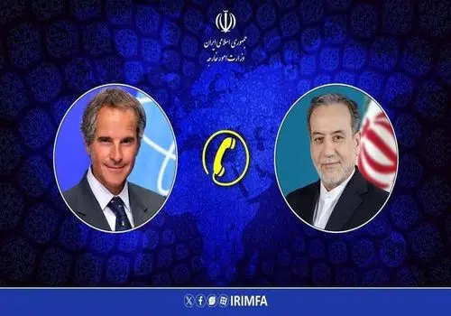 عراقچی به گروسی: ایران اقدامات سیاسی و فشار غیرمنصفانه را نمی‌پذیرد

