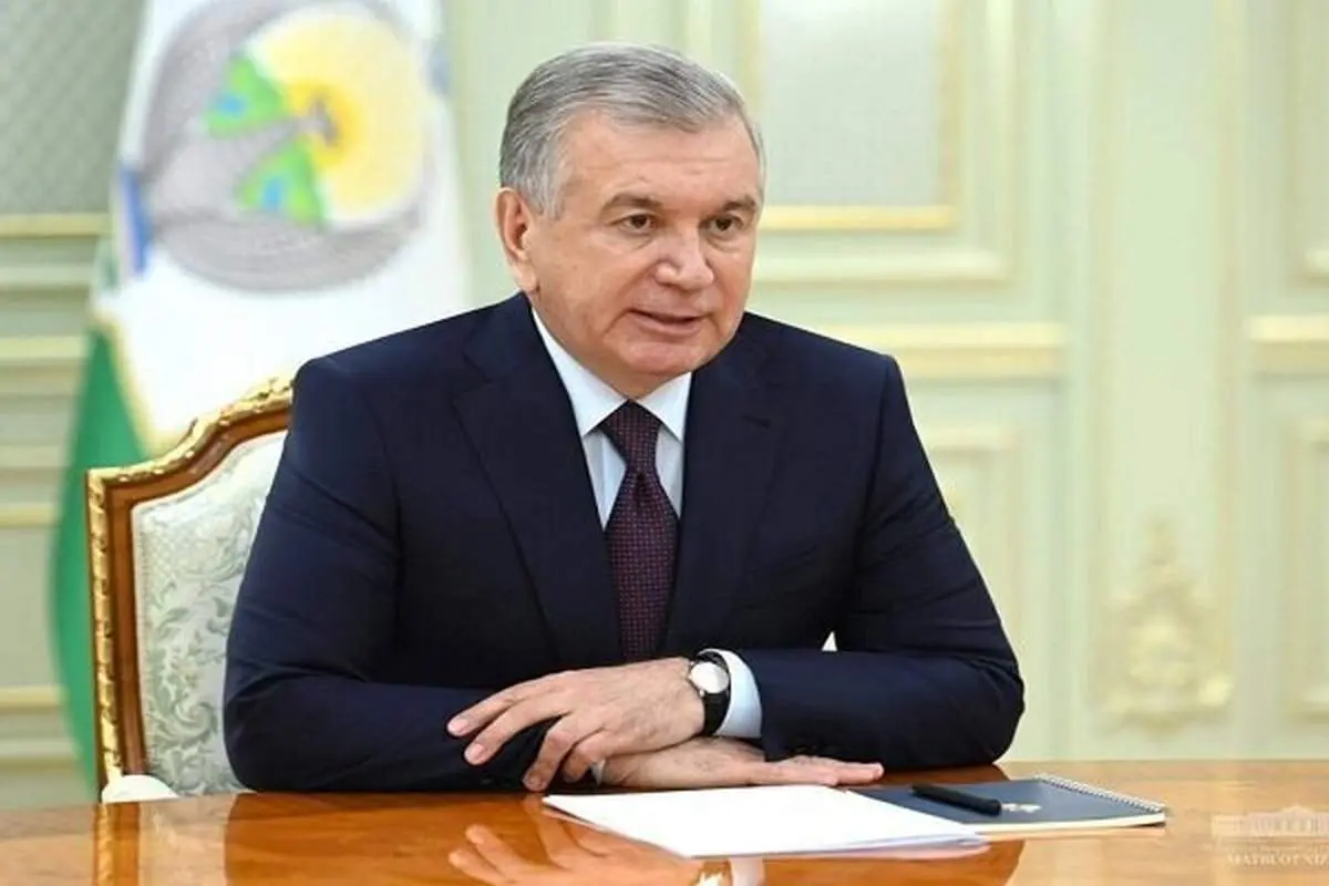 رییس جمهور ازبکستان وارد تهران شد+ فیلم