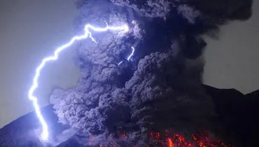 اتفاقات باورنکردنی هنگام وقوع یک آتشفشان در گواتمالا+ فیلم