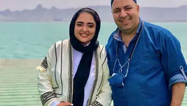 قاب یادگاری نرگس محمدی و همسرش با ستاره فوتبال جهان!