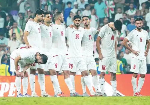  پیراهن تیم ملی فوتبال «ایران» قرمز شد 