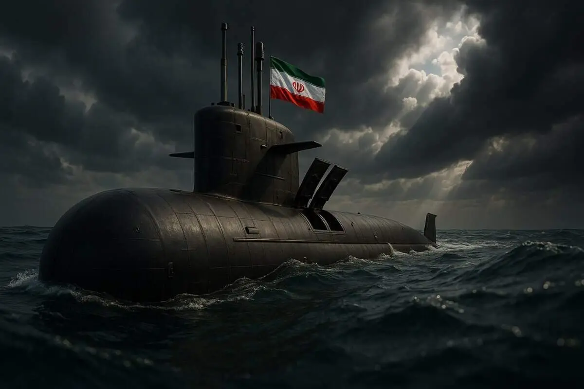 کدام زیردریایی ایران موشک را به سمت اسرائیل شلیک کرد؟