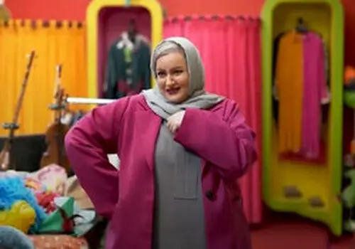 عکس هنری و خاص نعیمه نظام دوست جلب توجه کرد