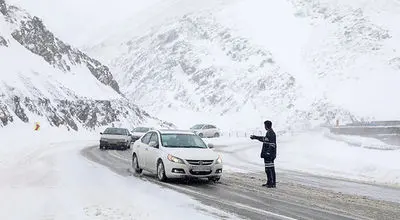 برف این محورها را مسدود کرد