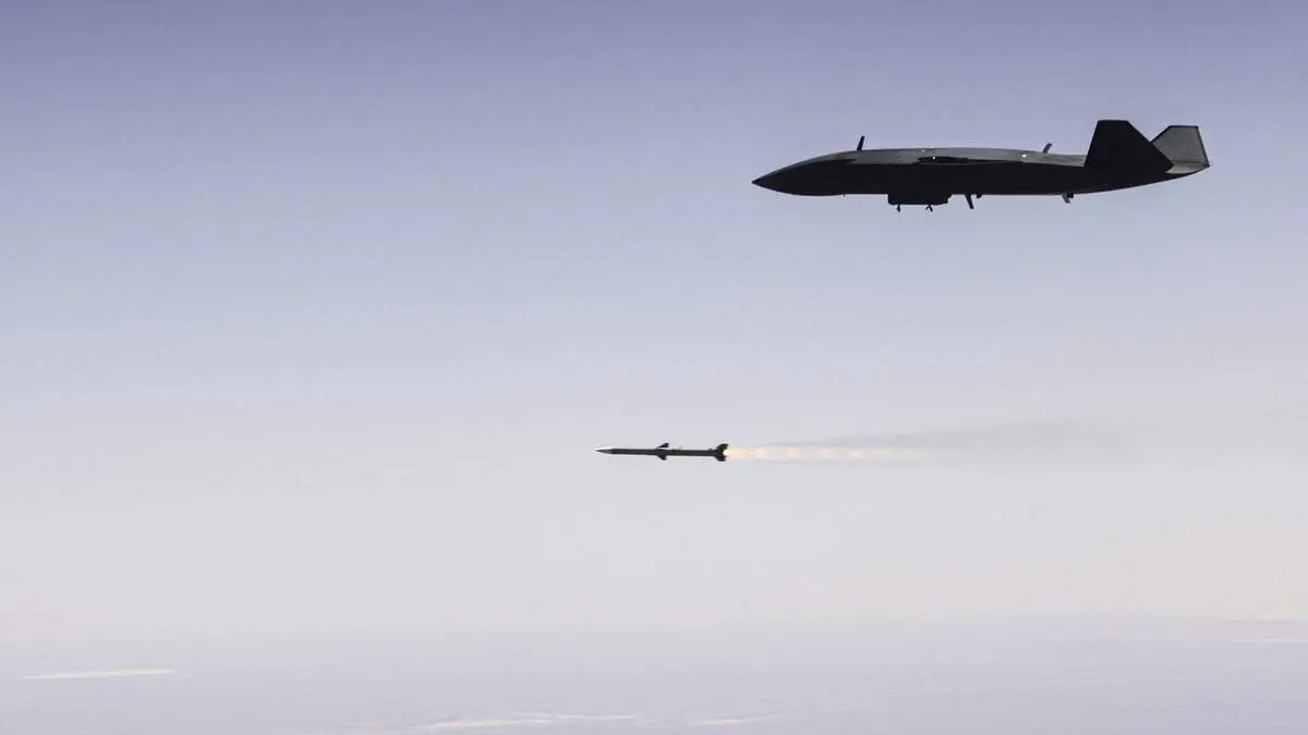 شبح خفاش یا پهپاد رادارگریز بوئینگ MQ-28A شلیک کرد +تصاویر