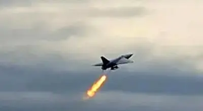 لحظه انهدام دو پهپاد در آسمان لرستان و قم/ویدیو 