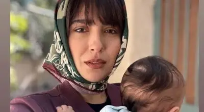 مونا کرمی، مادرانه و عاشقانه؛ تازه‌ترین تصاویر بازیگر جوان با فرزند و همسرش منتشر شد!
