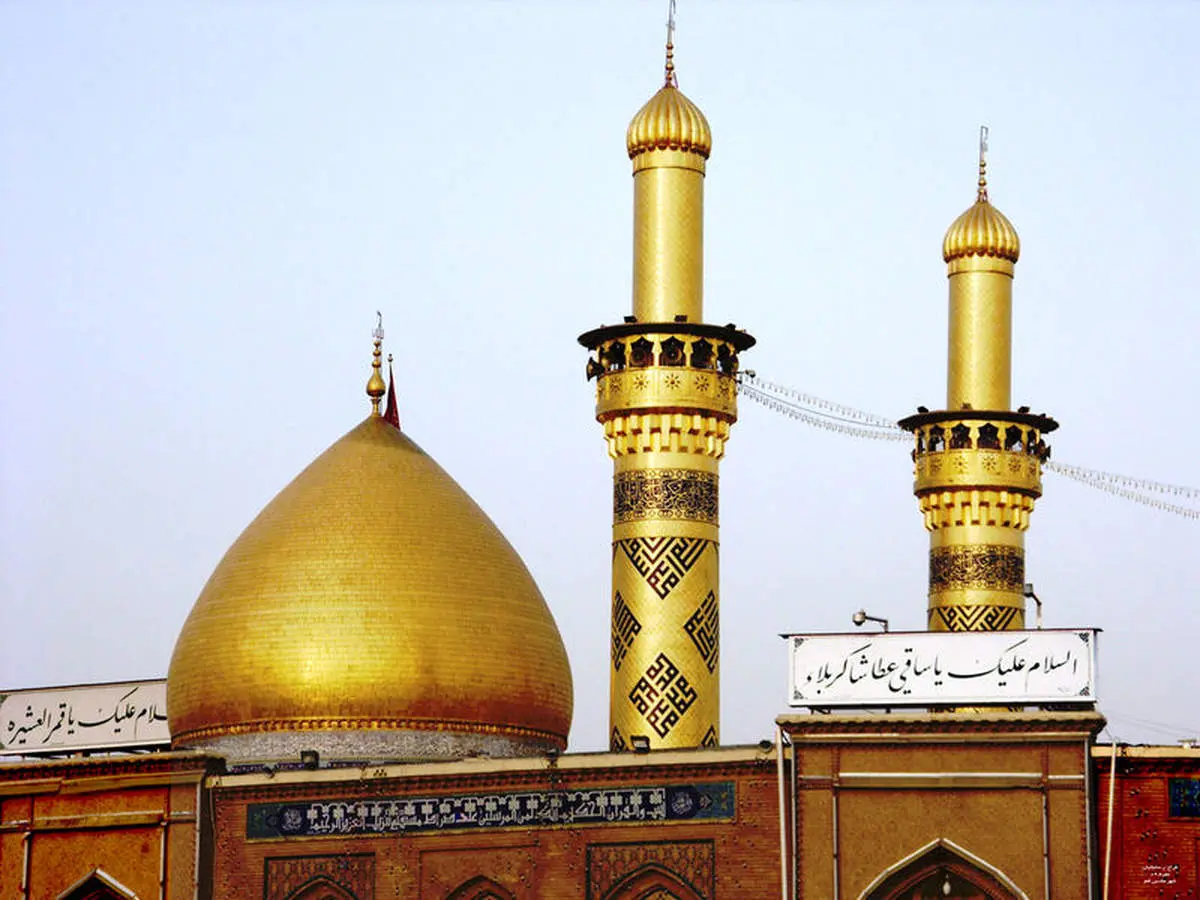 بقایای گنبد حرم حضرت عباس(ع) پس از حمله صدام حسین+عکس